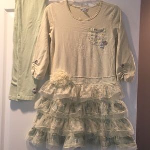 Naartjie 2 piece dress/leggings